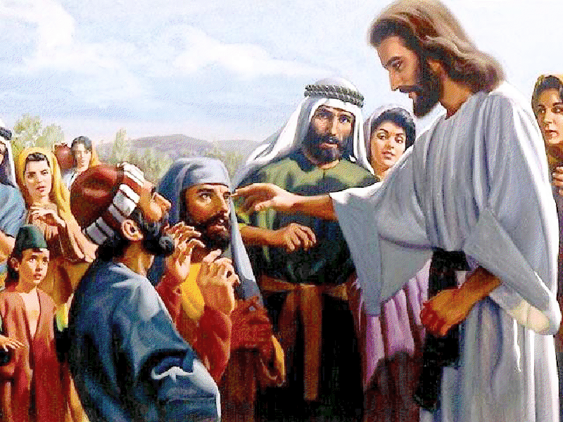 Mereka Berdesakkan Mendekati Yesus untuk Menjamah Dia dan Disembuhkan